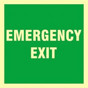 [:no]Emergency EXIT 15x15[:]
